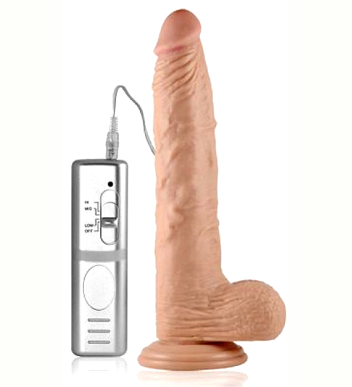 Realistické vibrující dildo