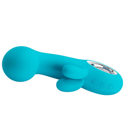 Tyrkysový zajíček s rukojetí