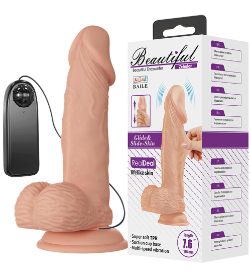 Vibrační dildo ovládané dálkovým ovladačem