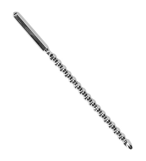 Kovový kuličkový dilatátor pro uretrální sounding 9 cm