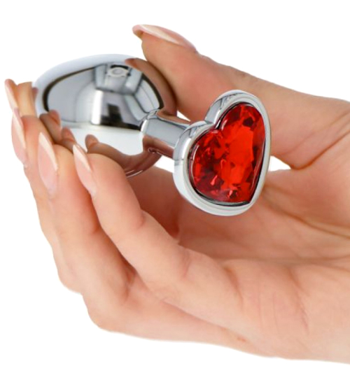 Malá zátka s červeným srdcem