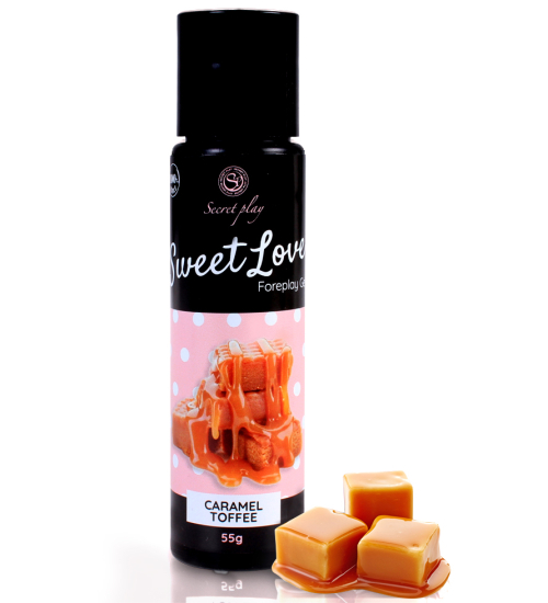 Gel s příchutí - karamel