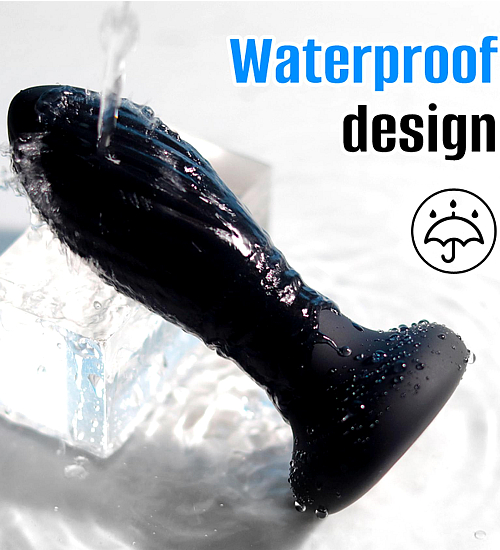 Anální zátka s postupujícími pohyby a osvětlením