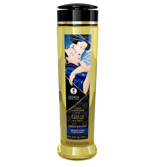 Masážní olej - půlnoční květ