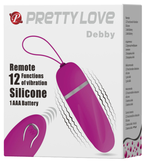 Dálkově ovládané vajíčko s vibracemi