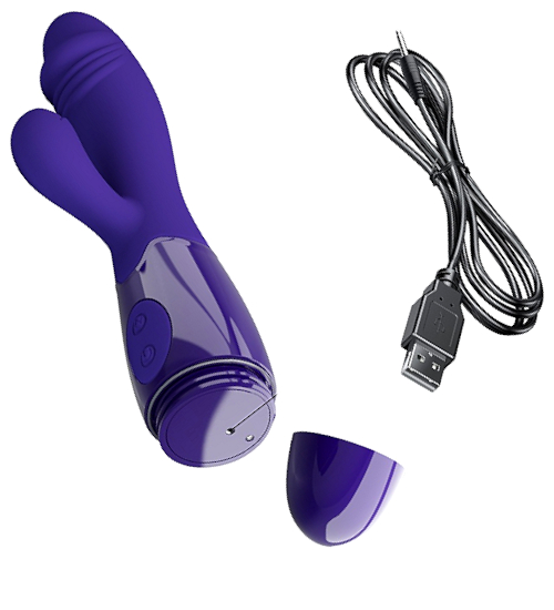 Krásný vibrátor s nabíjením přes USB