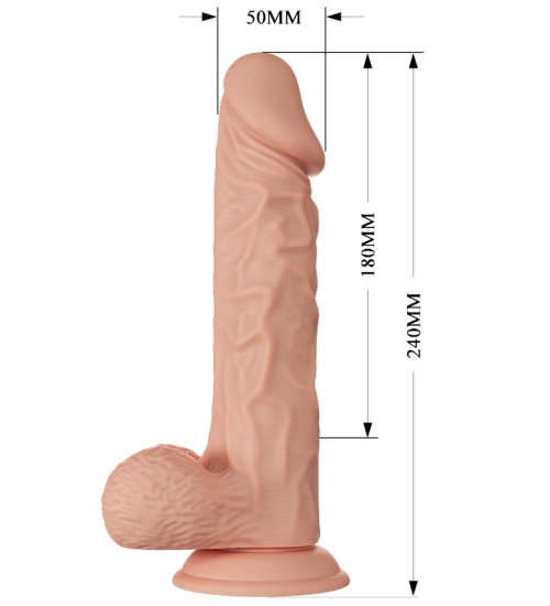 Vibrační dildo ovládané dálkovým ovladačem