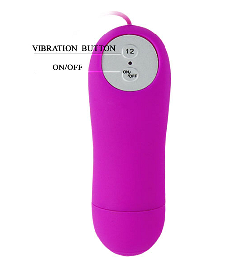 Vibrační motýl - 12 vibračních režimů