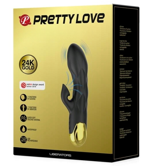 Luxusní sací vibrátor