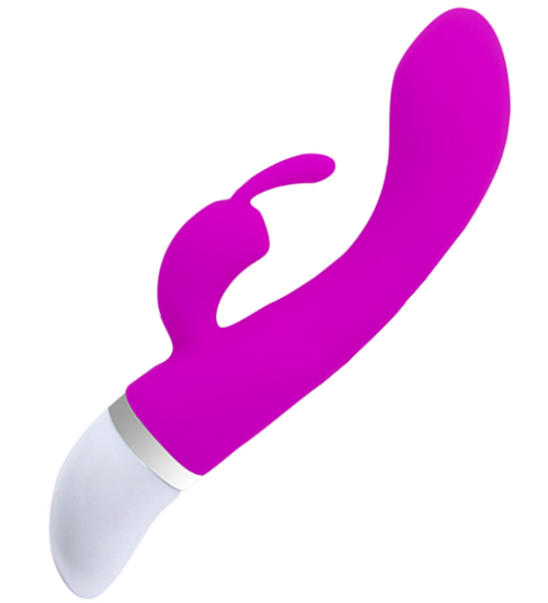 Silikonový vibrátor se zajíčkem - 30 vibrací
