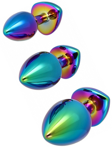 Sada análních kolíků Rainbow