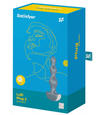 Elegantní šedý plug – 12 vibrací
