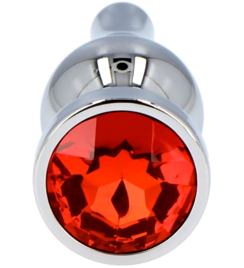 Stříbrný kuželový anální kolík