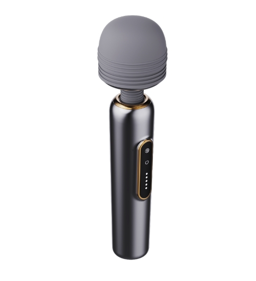 Lehká stříbrná masážní hůlka