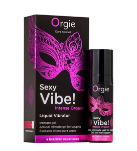 Gel pro intenzivnější orgasmus s efektem vibrací a brnění