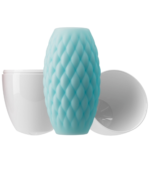 Modrý kapesní masturbátor