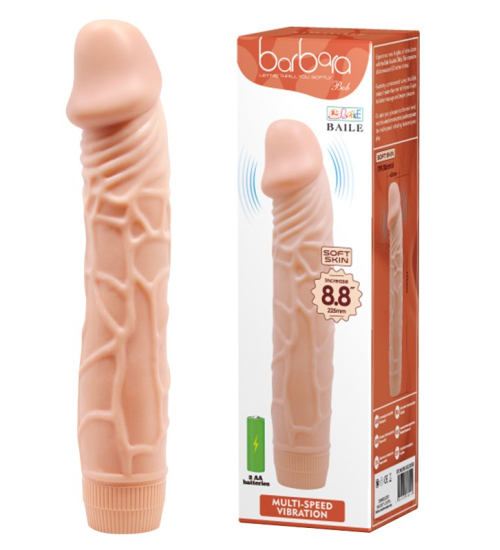 Vibrátor s naběhlými žilami