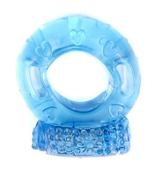 Vibrační modrý prsten