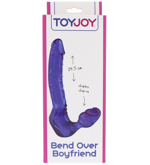 Gelové dildo Strap-on