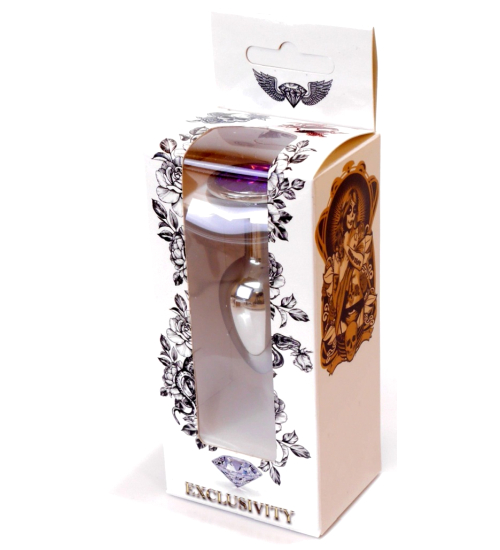 Anální kolík s fialovým krystalem