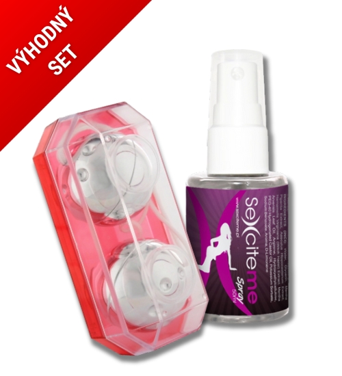 Gejša koule + vaginální zmenšovací sprej!