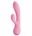 Flexibilní růžový vibrátor 12 vibrací