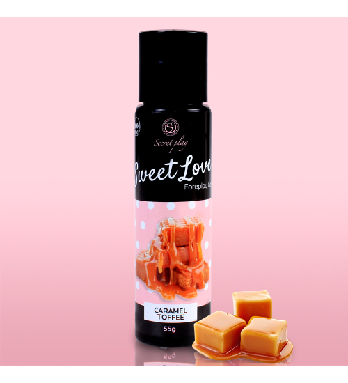 Gel s příchutí - karamel