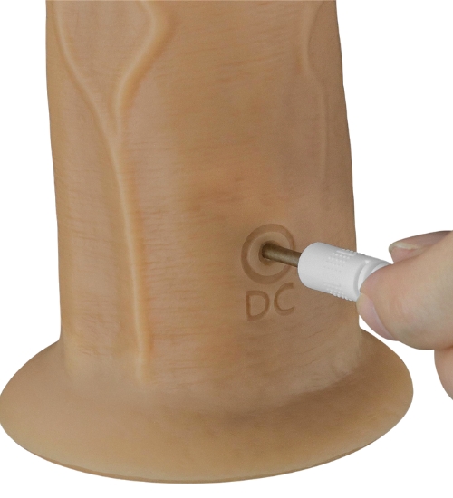 Rotační 20cm dildo s bezdrátovým dálkovým ovládáním