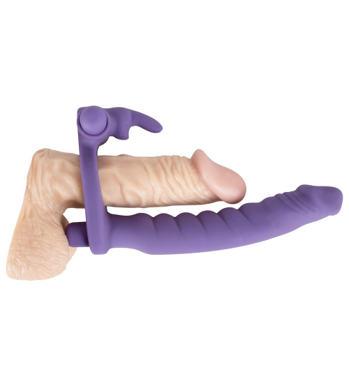 Anální porátor s vibracemi - 100% silikon