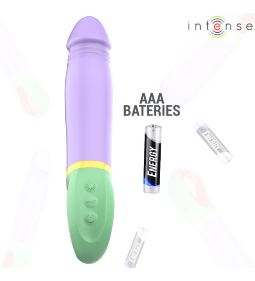 Barevný vibrátor Intense