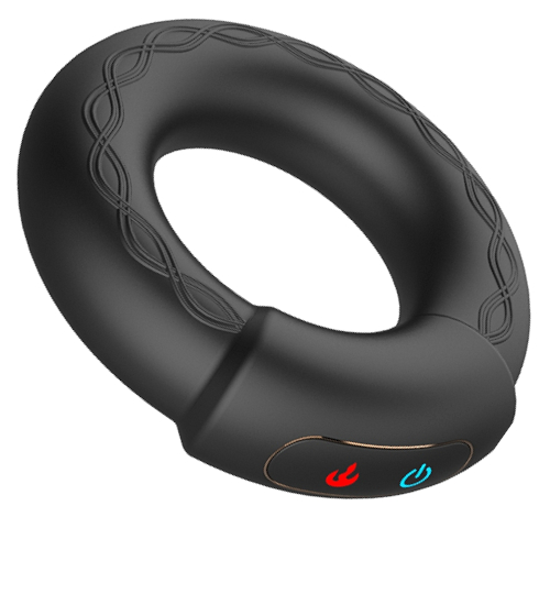 Kroužek na penis s funkcí vyhřívání