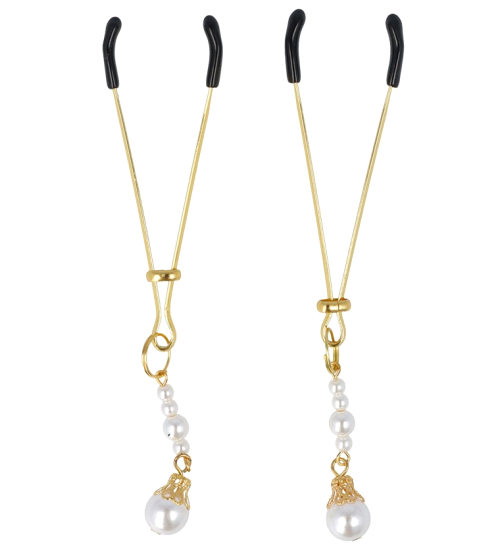 Svorky na bradavky - perly