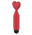 Mini masážní přístroj na klitoris - vibrační srdce