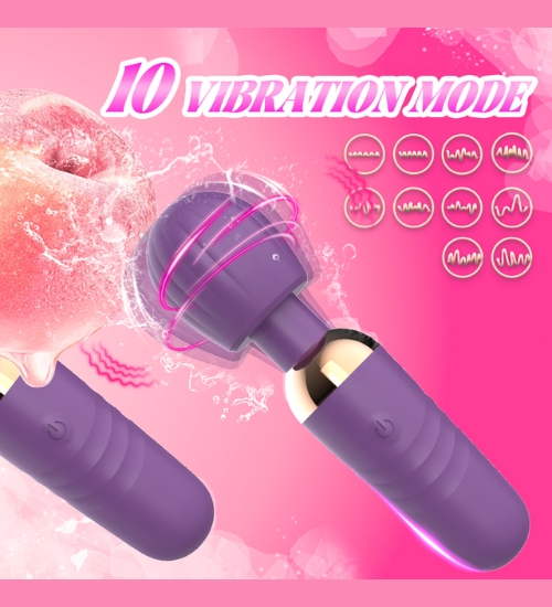 Fialová mini hůlka