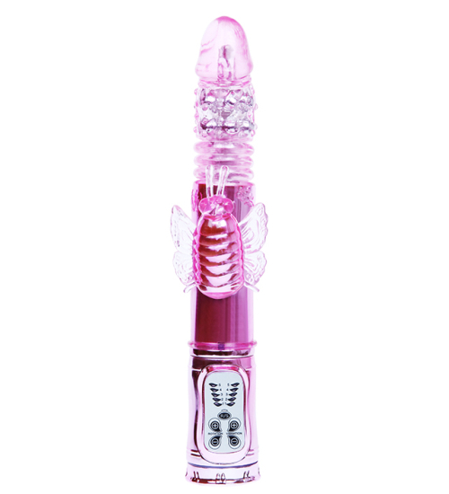 Multifunkční USB vibrátor - 5 rotací a vibrací