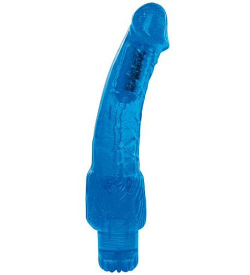 Modrý gelový vibrátor