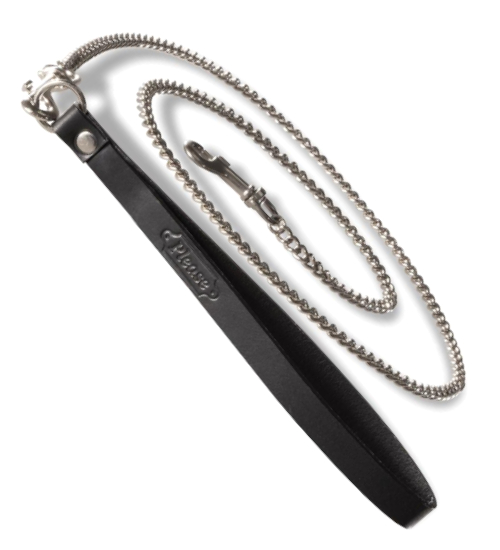 Šňůrka na krk Domination - kožená elegance 100 cm