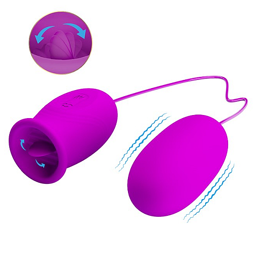 Vibrační vajíčko + jazyk