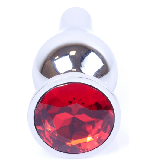 Kovový anální kolík s krystalem