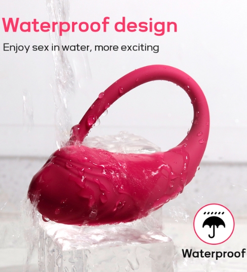 Růžové vibrační vajíčko 9 režimů