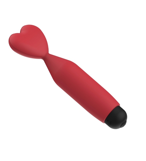 Mini masážní přístroj na klitoris - vibrační srdce