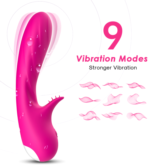 Masážní přístroj na klitoris - Romance pink