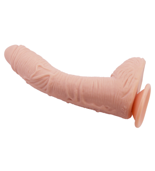 Velké realistické dildo v tělové barvě
