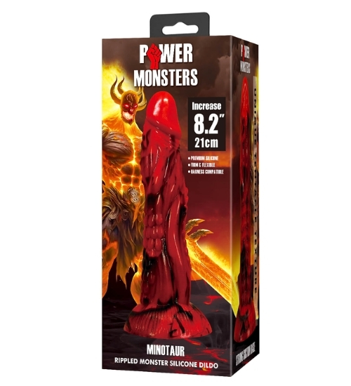 Silikonové dildo Minotaurus