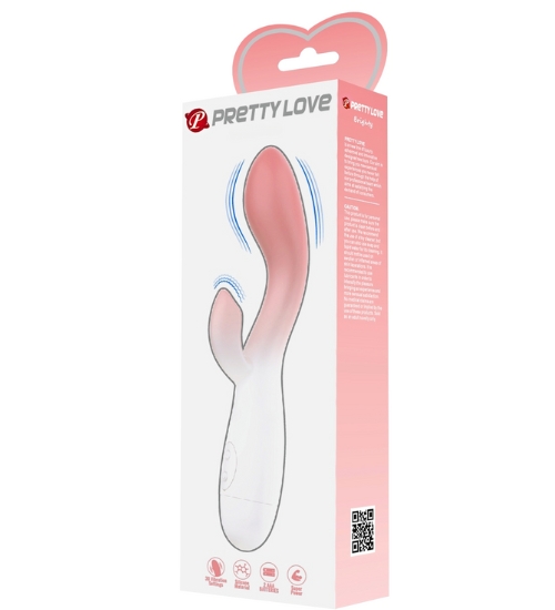 Vibrátor na bod G a klitoris s ombré efektem