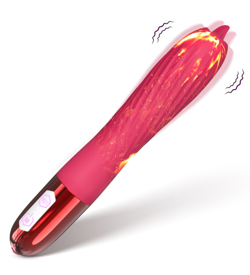 Vyhřívaný vibrátor na jazyk