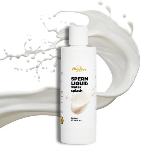 Umělé sperma MyLove Sperm ve velké 300ml lahvičce