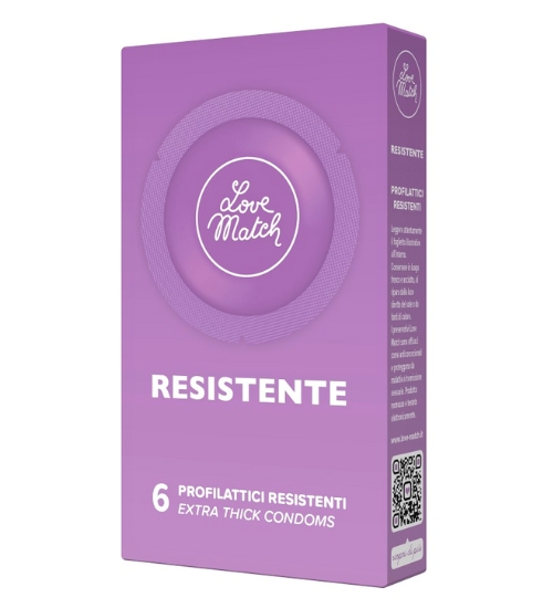 Diskrétní silné kondomy 6 ks