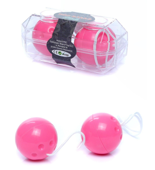 Růžové venušiny kuličky