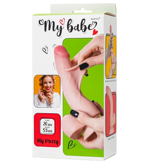Realistické dildo - můj krasavec